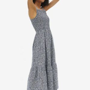 Everlane Floral Smock Dress Nwot 